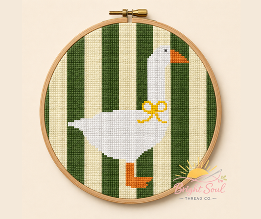 Goose MINI Cross Stitch Kit