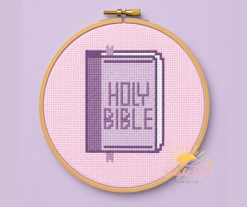 Holy Bible Cross Stitch Kit