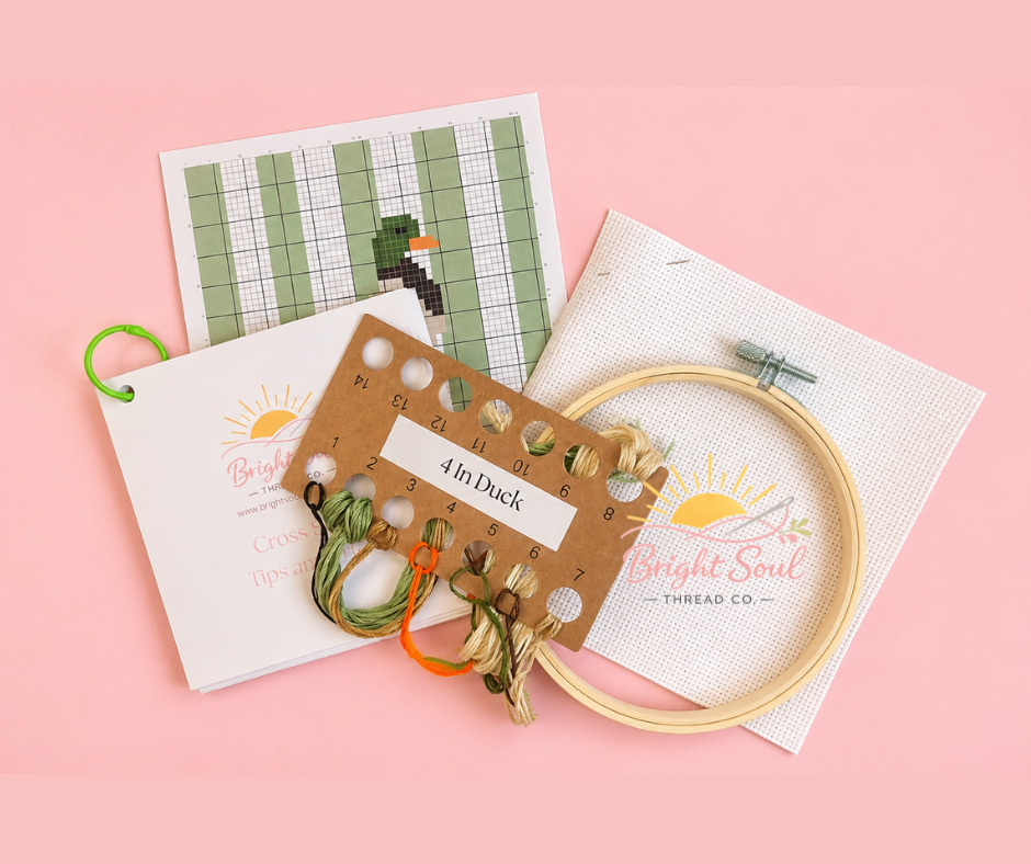 Goose MINI Cross Stitch Kit
