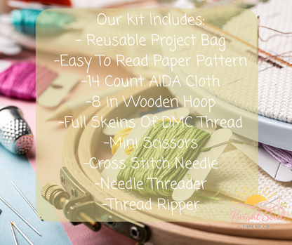 Love Bear Cross Stitch Kit